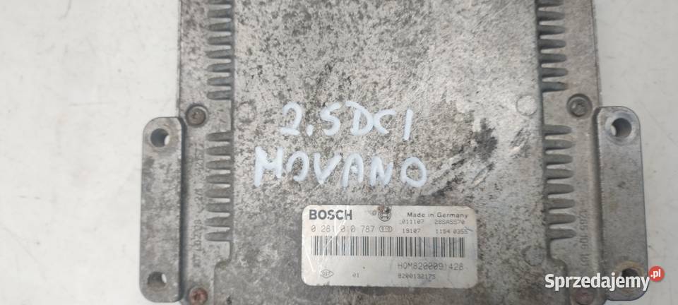 OPEL MOVANO A RENAULT MASTER II 25dci komputer Kielce