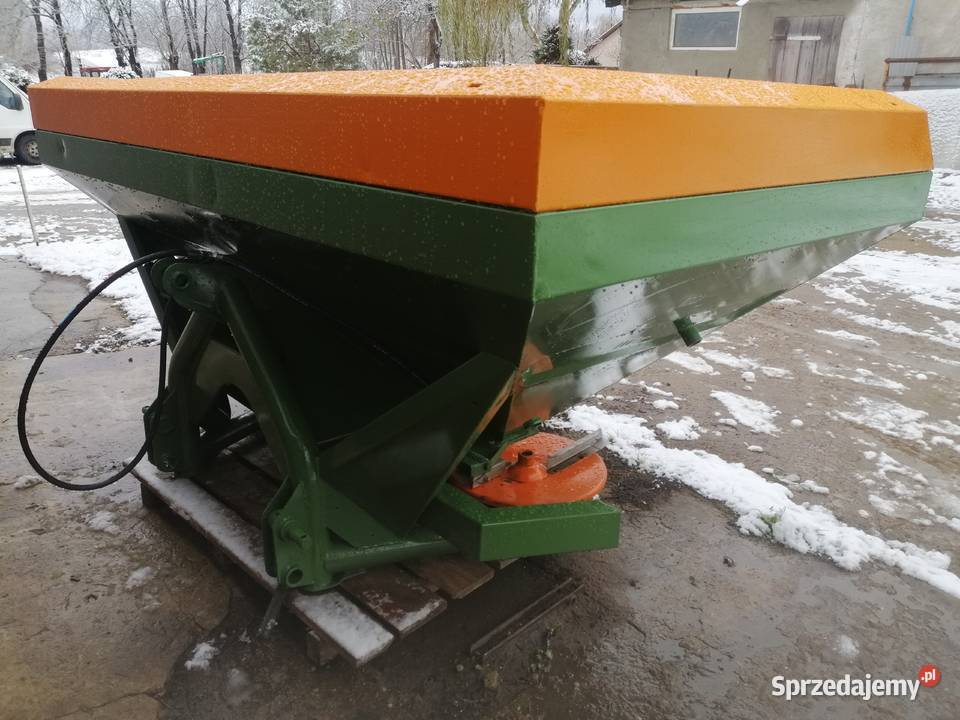 Amazone rozsiewacz nawozów wapna dwa talerze nieuszkodzony Orzysz