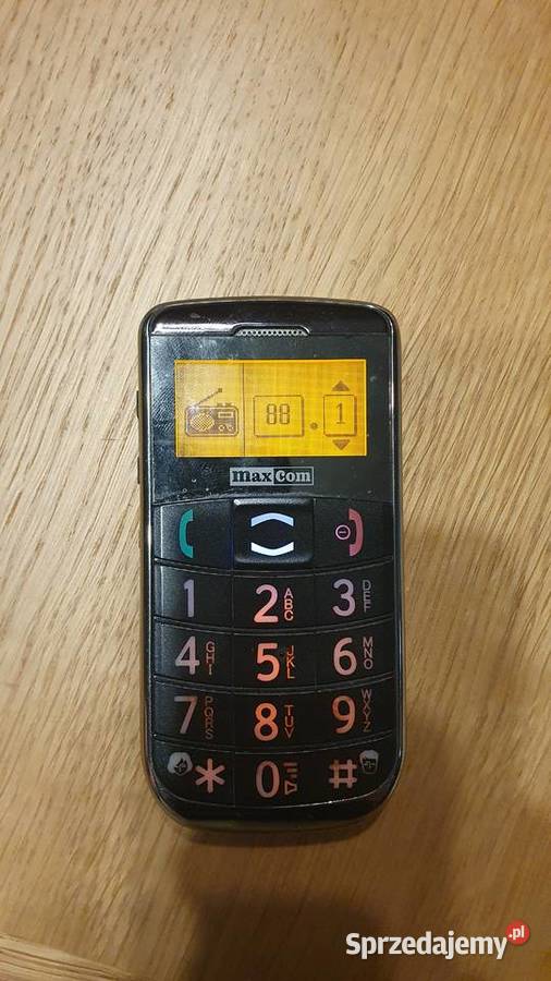 Telefon komórkowy MaxCom MM450BB śląskie Mikołów