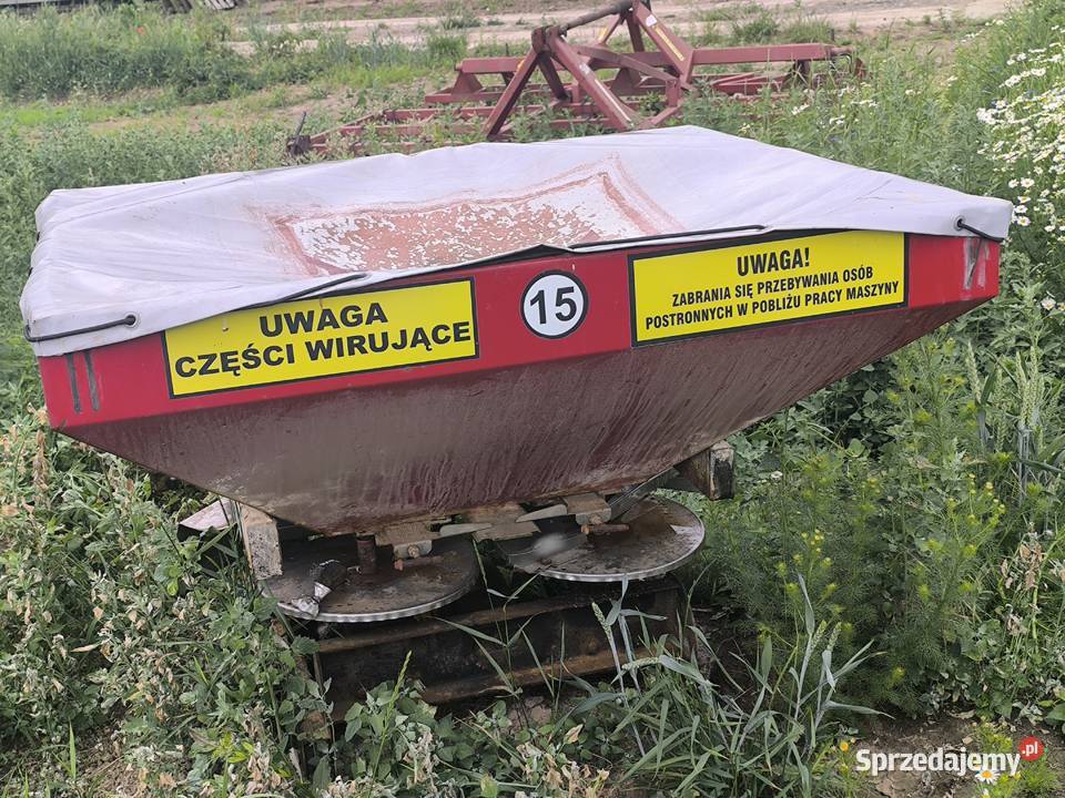 Rozsiewacz dwutalerzowy JANPOL 2019 uszkodzony dolnośląskie