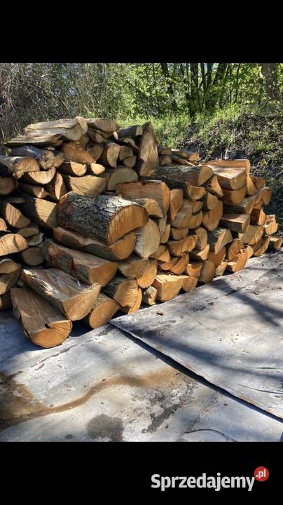 Drewno kominkowe liściaste cięte na 40 i łupane dolnośląskie Oborniki Śląskie sprzedam