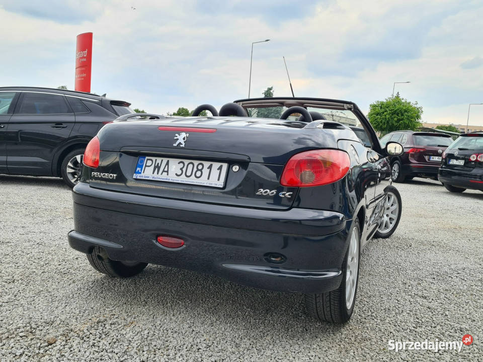 Peugeot 206 CC Klimatronik Skóra Grzane Fotele wielkopolskie