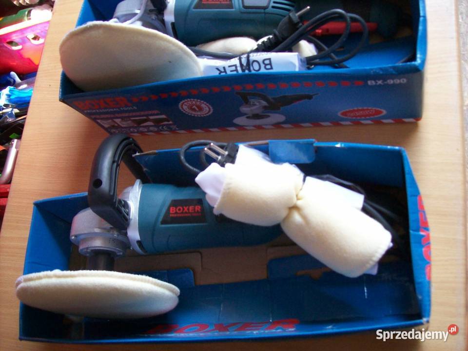 Polerka Samochodowa BOXER 2450 WATT 2xWełna