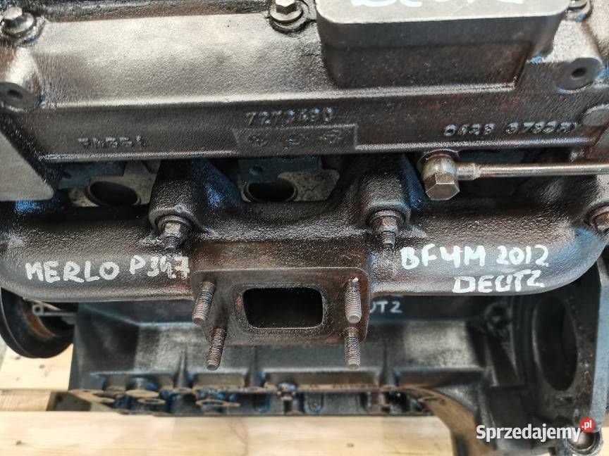 Kolektor wydechowy Merlo P 347 Deutz BF4M 2012