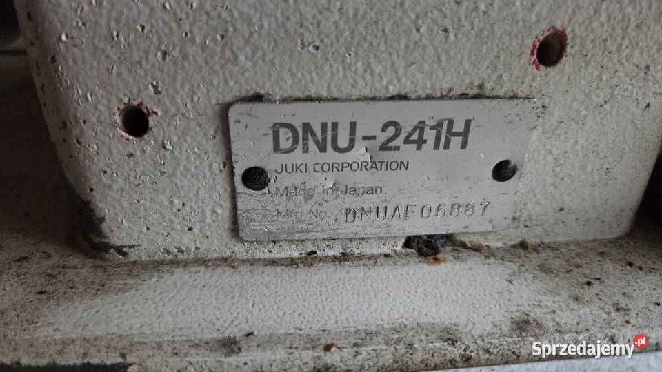 Maszyna do szycia Juki DNU241H potrójny