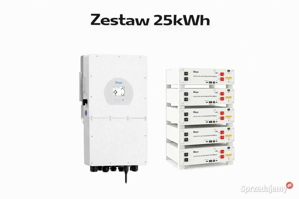 Zestaw Magazyn Inwerter HV 25 kW 25 kWh