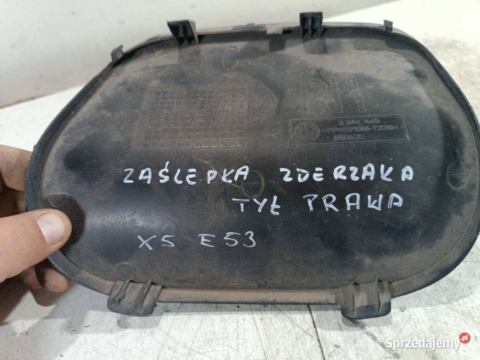 ZAŚLEPKA ZDERZAKA PRAWY TYŁ BMW X3 E53 8244446