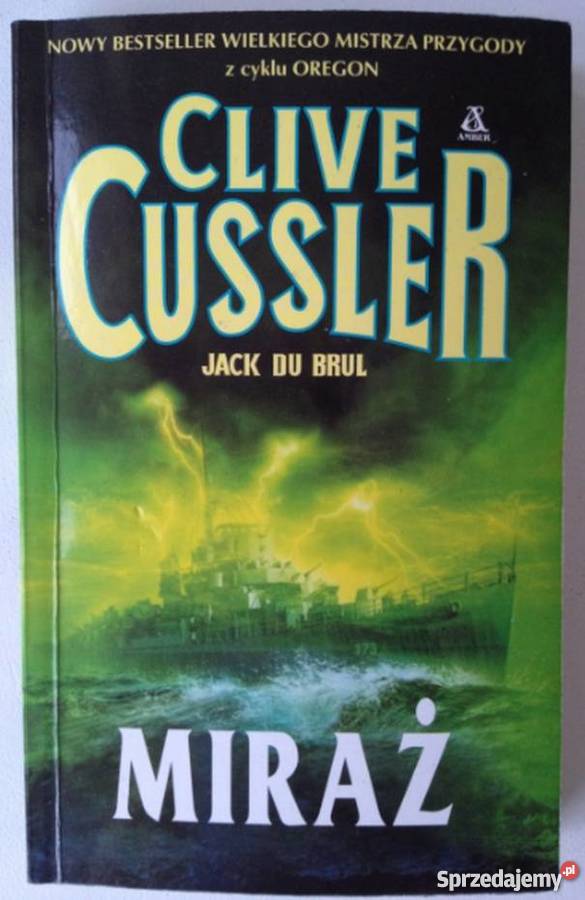 MIRAŻ CUSSLER CLIVE BRUL DU JACK Białystok