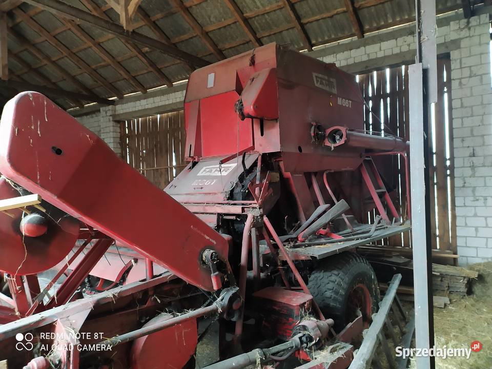 Kombajn zbożowy M66T mazowieckie Papiernia