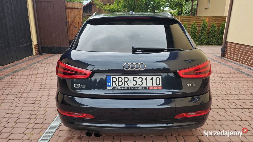 Audi Q3 I 20 TDI 140 SLine LED Xenon Alkantara diesel podkarpackie Zarszyn sprzedam
