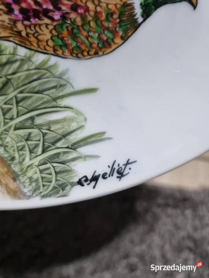 Talerz dekoracyjny Myśliwski