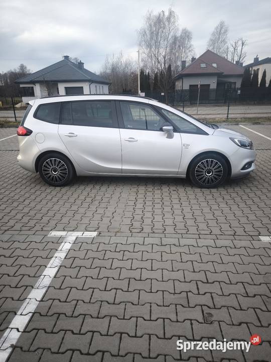 Opel Zafira C Tourer 20 CDTI 2017 r mazowieckie Wola Miedniewska