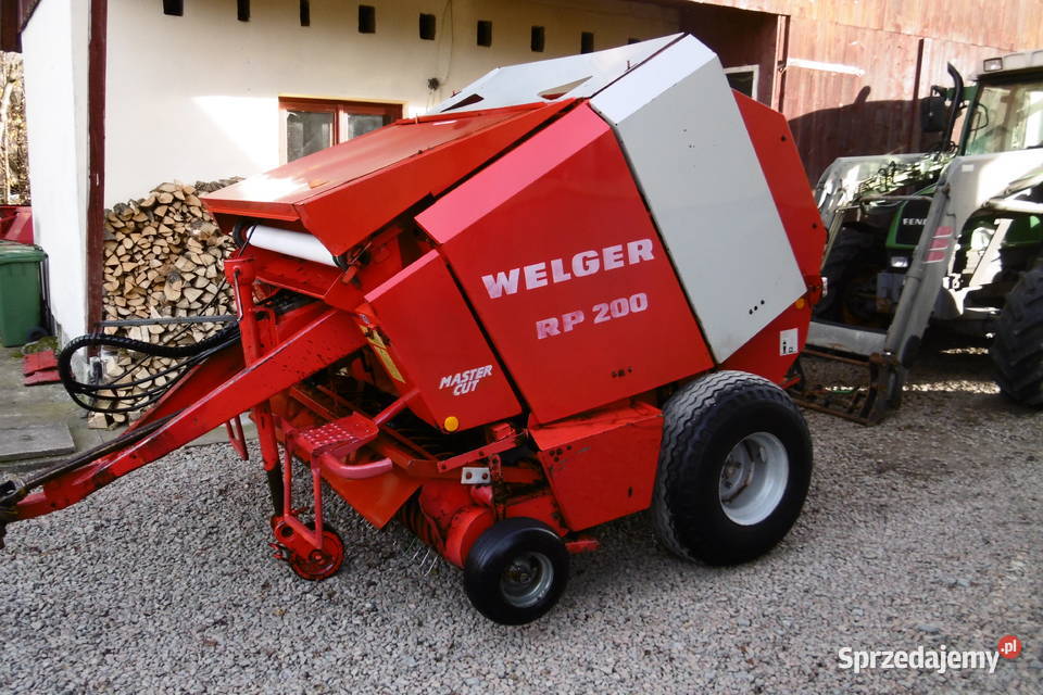 Prasa rolujaca welger rp 200 metal fach john Mszana Dolna sprzedam