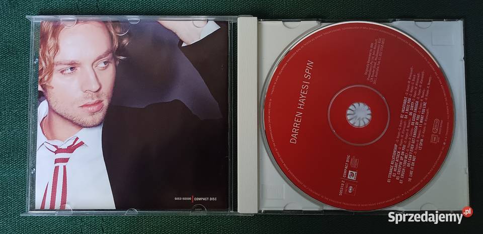 Darren Hayes Spin CD Zbylitowska Góra sprzedam