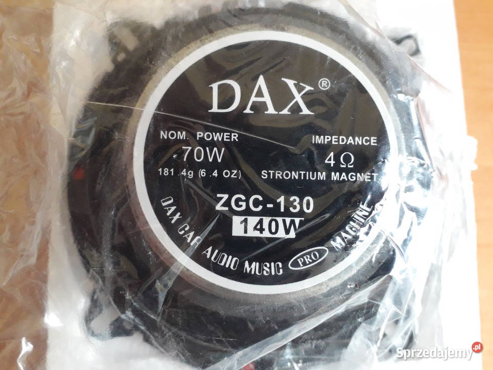 Głośniki samochodowe DAX ZGC 130 130 i 135 mm Kraków