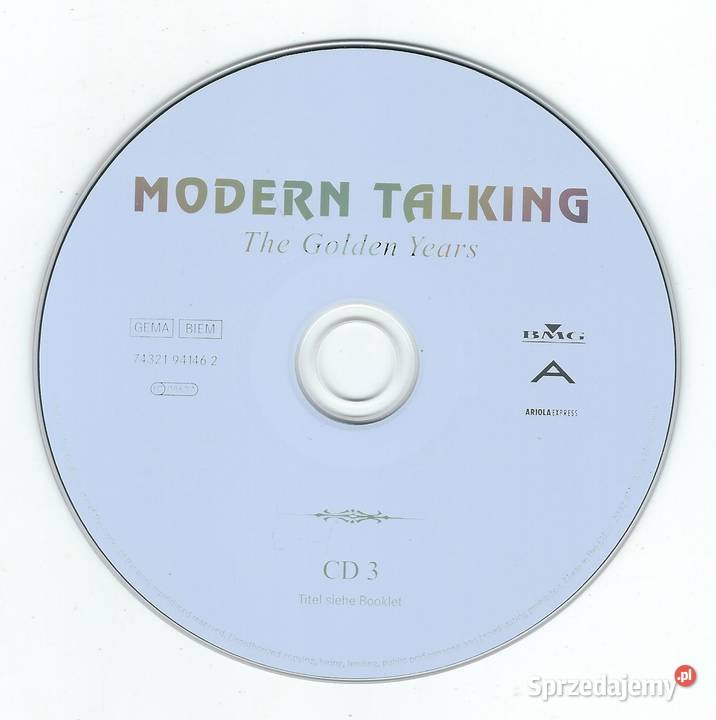 3 CD Modern Talking The Golden Years 2002 BMG Brwinów sprzedam