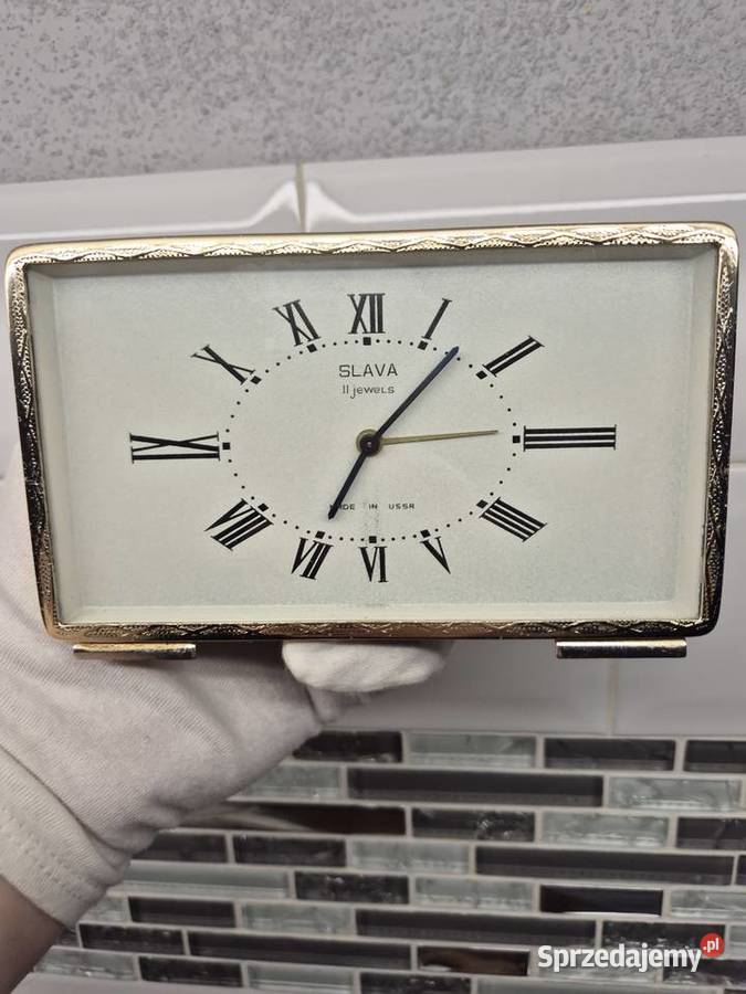 Radziecki budzik Slava CCCP Chorzów