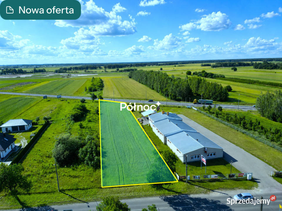 Działka pod stację paliw myjnię warsztat Radzyń Podlaski
