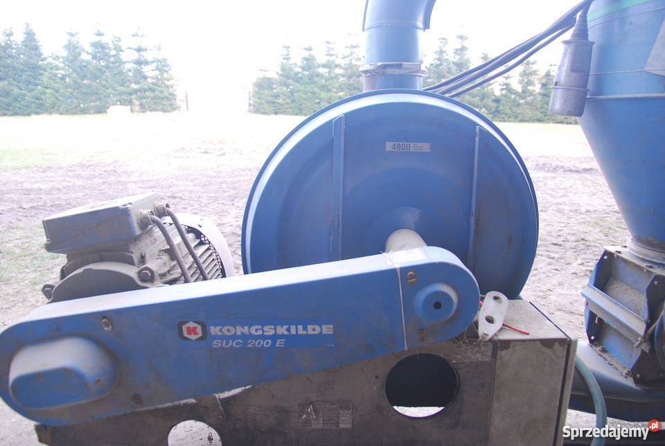 Dmuchawa ssąco tłocząca Kongskilde SUC 200 E Pozostałe Leszno