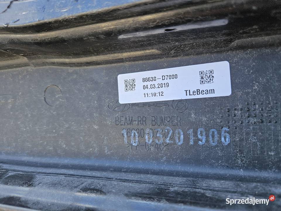 HYUNDAI TUCSON III 3 BELKA ZDERZAKA TYŁ TYLNA Międzychód