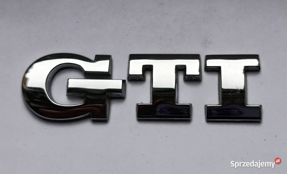 Napis emblemat VW Golf IV GTI 9706r Lipno