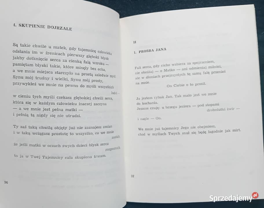 Karol Wojtyła Poezje wybrane LSW 1983 r Wydanie Koźminek