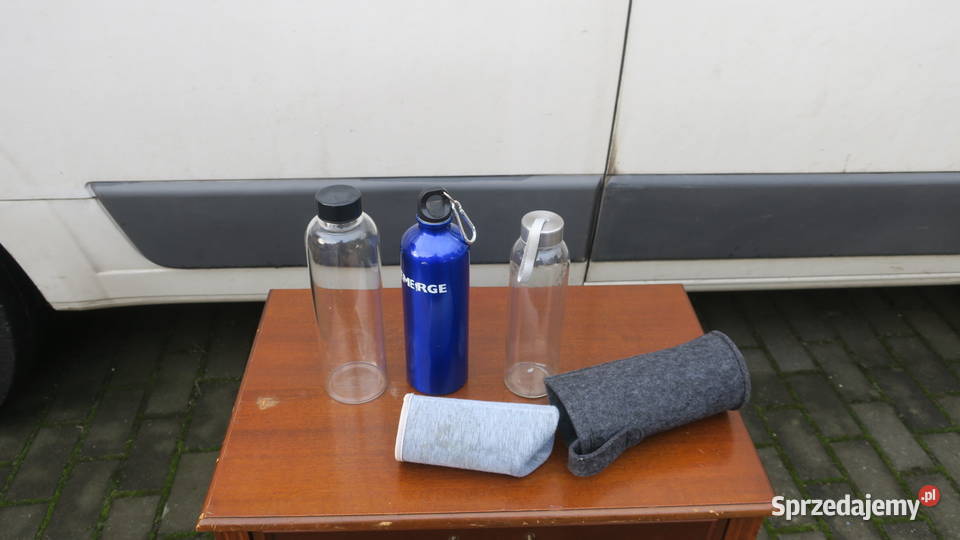 Butelki na wodę 3 sztuki zachodniopomorskie Wrzosowo