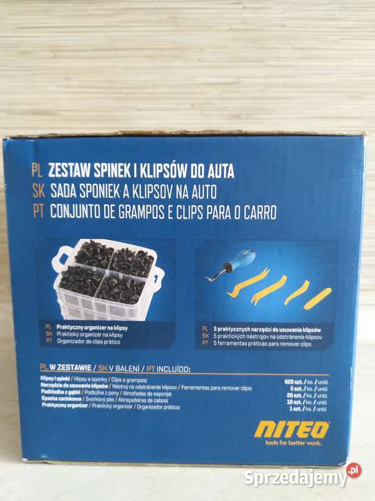 NAJTANIEJ Zestaw Spinek i Klipsów Do Auta 655X śląskie Zabrze