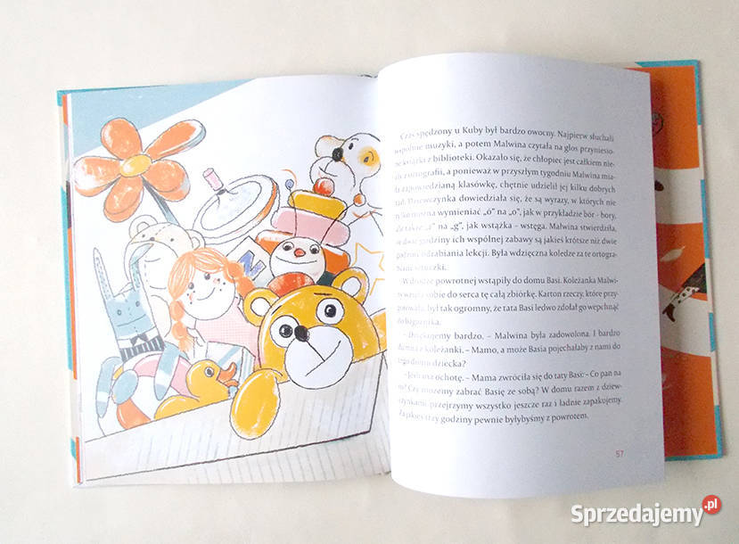 O Malwinie i Tajemnicy Dziadka Piwnicy ksiazka z Łódź sprzedam