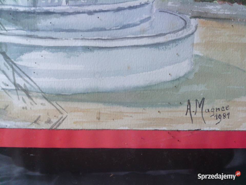 Akwarela Lublin sprzedam