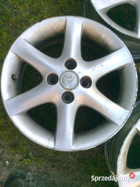 Felgi aluminiowe 15 Toyota Yaris Corolla Średnica 15" Jarosław