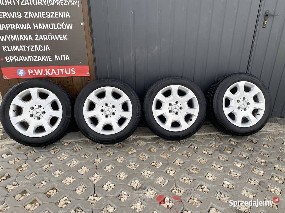 Koła aluminiowe 5x112 Opony Lato MERCEDES Zamość