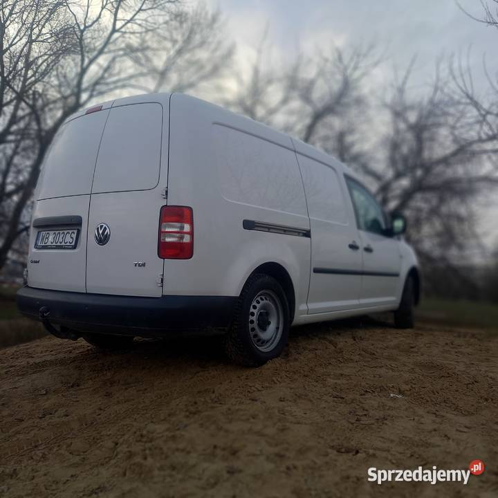 Vw Caddy Long 2015r 16 TDI Hak welurowa tapicerka Volkswagen Stare Babice
