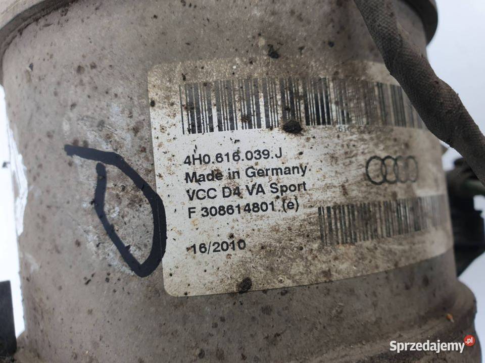 AMORTYZATOR PRAWY PRZÓD AUDI A8 D4 4H0616039J Lipno