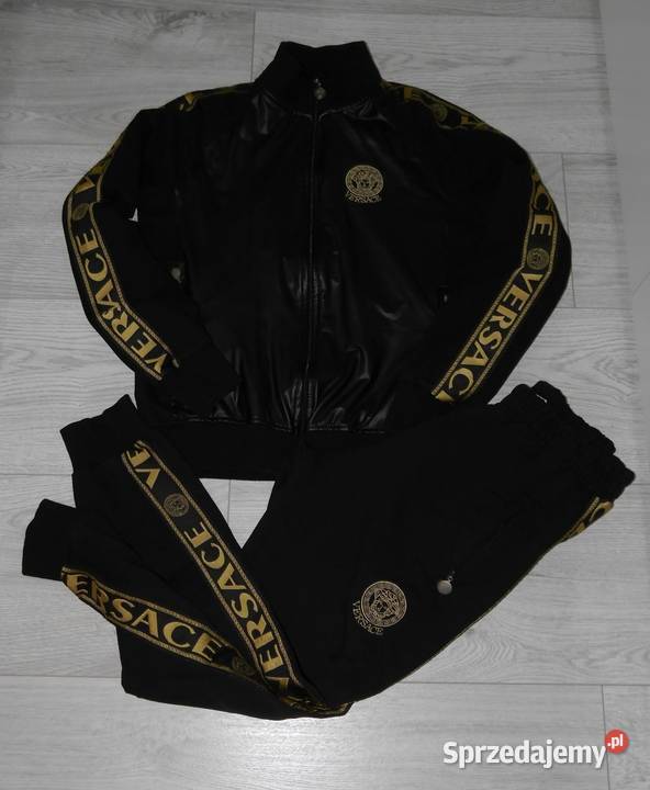 Versace fajny dres lampasy logo 36 S Wrocław