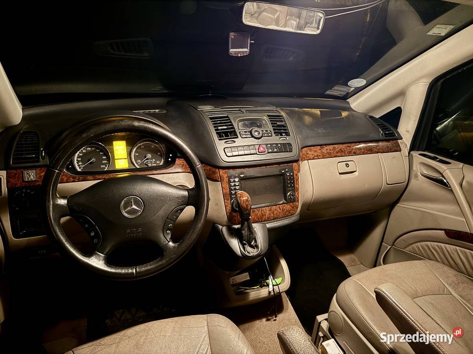 Mercedes Viano 30 v6 Ambiente skóry salon DVD Pruszków sprzedam