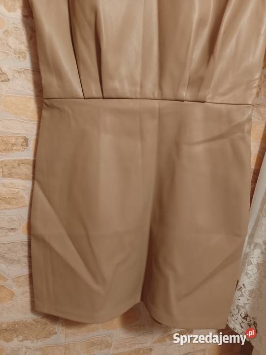 38M ZARA Skórzana mini Sukienka z Madrytu NOWA Kraków