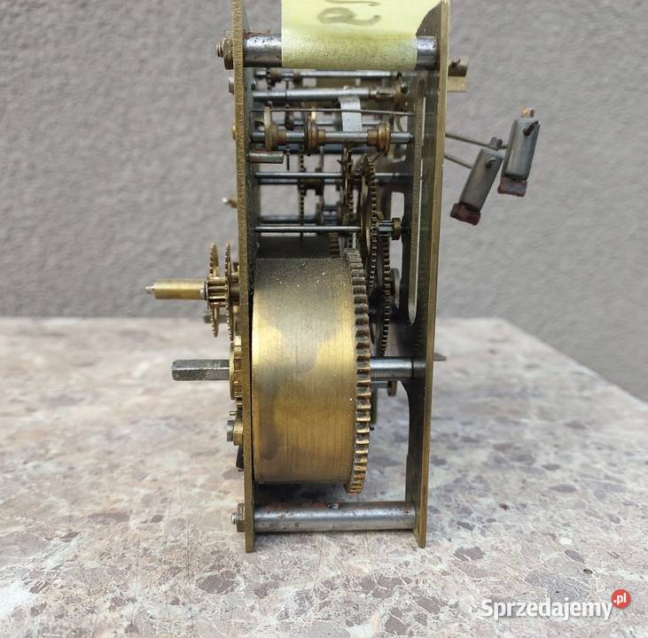 M129 Mechanizm starego zegara ściennego HAU pomorskie sprzedam