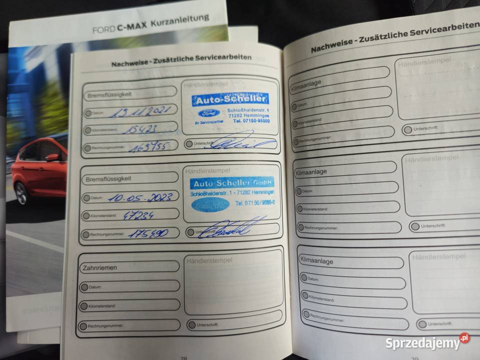 Ford C przebieg 84 Stan Salonowy Gniezno