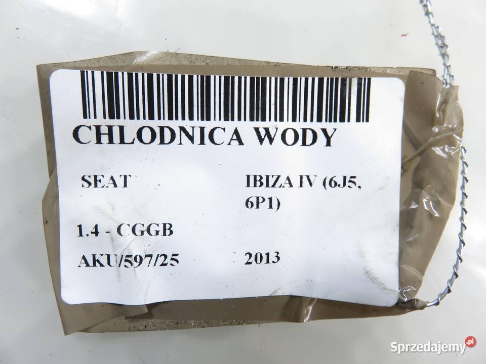 CHŁODNICA WODY SEAT IBIZA IV 14