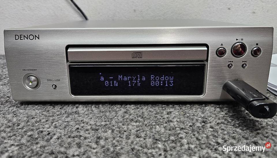 Denon DCDF107 DCDF107 Odtwarzacz płyt CD USB Audio Kraków