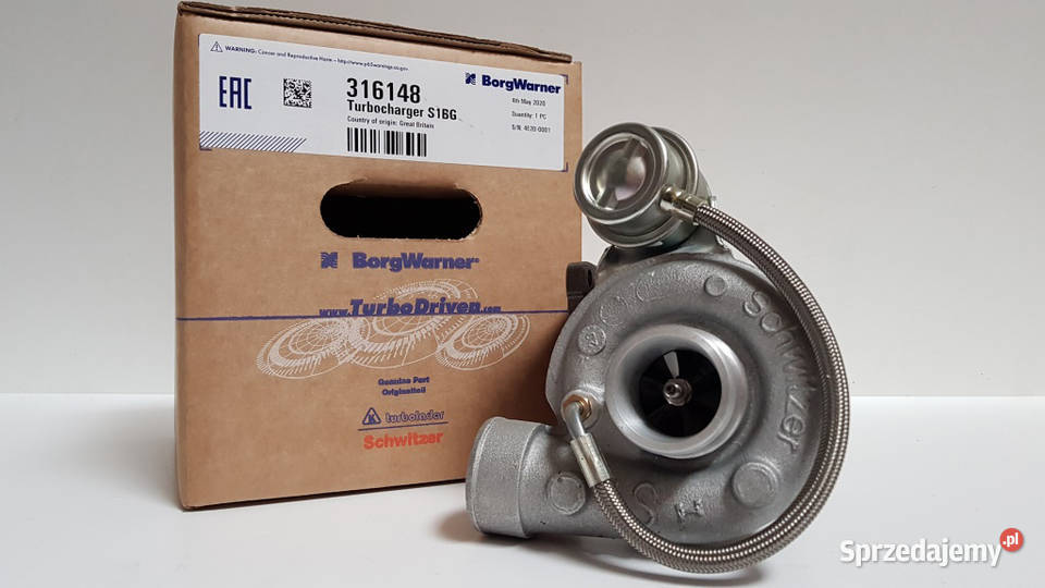 Nowa turbosprężarka SCHWITZER 312193K 312193 ciężarowe Turbosprężarki Siedlce