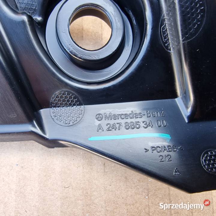 MERCEDES W247 GLA ŚLIZG ZDERZAKA PRAWY TYŁ Bieleń sprzedam