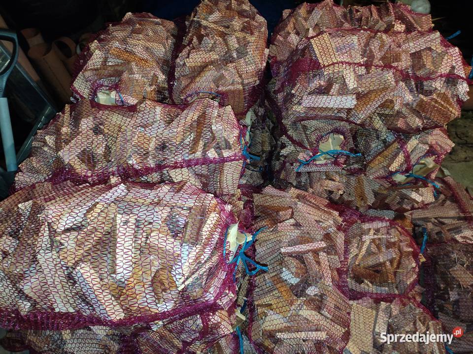 Drewno opałowe rozpałkowe workowane Kalisz