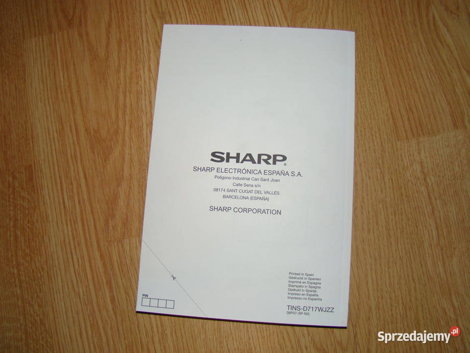 SHARP AQUOS LC32D65E LC37D65E instrukcja obsługi Gdynia