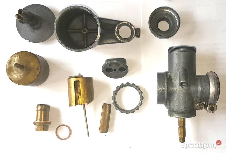 Zabytkowy Gaźnik AMAL model M 764 27 do DKW NSU Gaźniki Poznań