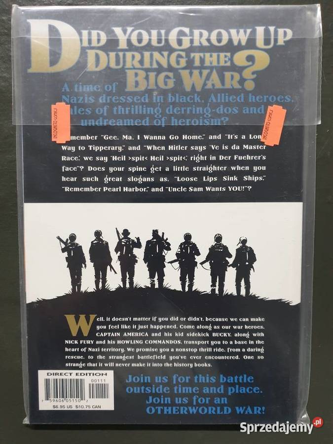 Captain America Nick Fury The Otherworld War Amerykańskie