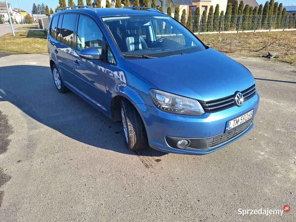 VW Touran 2011r 2.0 diesel 5-7l, automat DSG