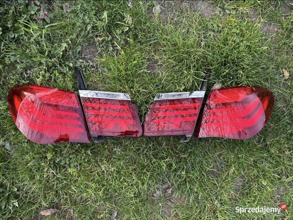 BMW F01 F02 Lift Lampy 4 tylne komplet oryginał osobowe Gdańsk