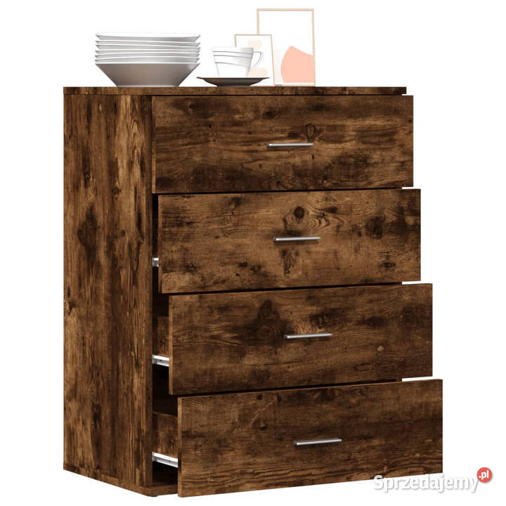 Szafka przydymiony dąb 60x39x80 materiał